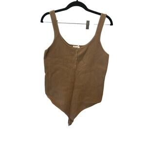 Tank Promise Ribbed Bodysuit Size L